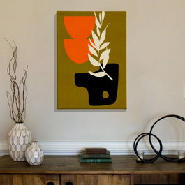 Wallity ASR_CNV25-39 Pintura Decorativa en Lienzo Multicolor 70 x 100 cm